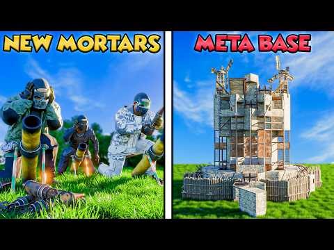Can the New Mortars raid the Best base in Rust?