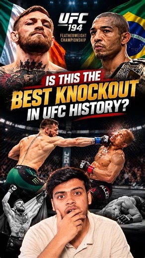 Is this the best knockout in UFC History 🤯😱