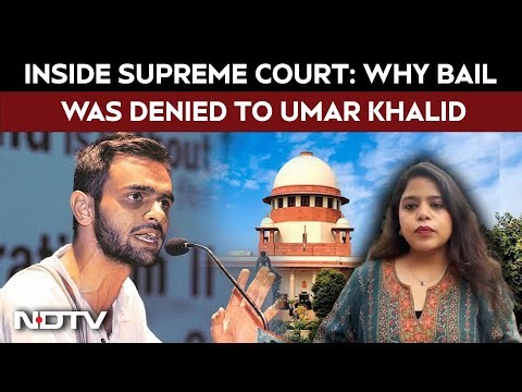 Umar Khalid Bail | Umar Khalid, Sharjeel Imam Denied Bail, SC Says Evidence Of Criminal Conspiracy