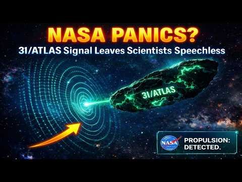 NASA PANICS? 3I/ATLAS Signal Leaves Scientists Speechless!