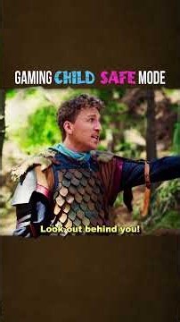 Enabling child safety in games...