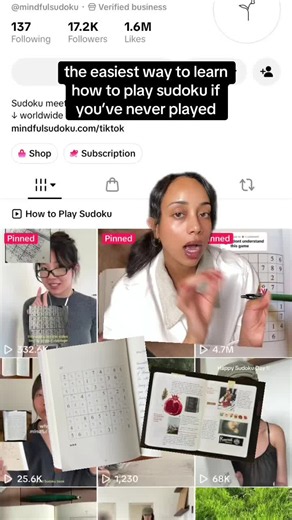 💛 your best defense against feeling overwhelmed is starting a hobby that enriches u! Meghan Kim breaks down how to play sudoku in such a beginner friendly way in her book & on @Mindful Sudoku page as well #greenscreen #hobbiesinyour20s #sudoku #journalprompts #analog