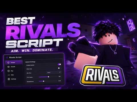 Rivals Script 2026 - Aimbot + ESP + Auto Farm - Roblox Hack GUI PC