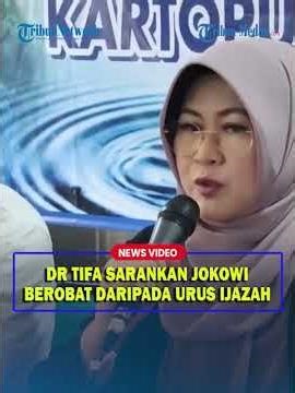 SINGGUNG DANA Buat Kasus Ijazah, Dokter Tifa Sarankan Jokowi Berobat