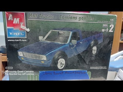 James Bennett memorial build Dodge D50 final #livingmybestlife #styrene #airbrush #modelcars #1love