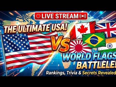 Ultimate Country Flags Showdown LIVE! Ranking & Secrets Revealed