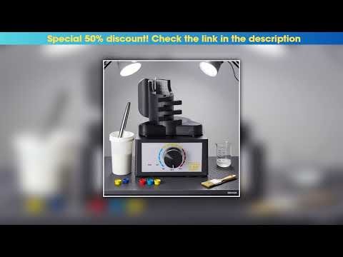 Get Mini Benchtop Mixing Machine Vortex Mixer Electric Paint Stirrer Speed Ajustable DIY Hobby Mode