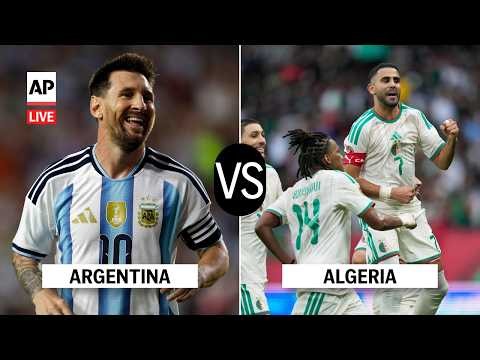 Argentina vs Algeria: LIVE FIFA World Cup 2026 watch party for Messi's 200th match