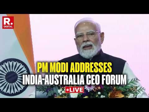 PM Modi LIVE: PM Narendra Modi Addresses India-Australia CEO Forum In Melbourne |PM Anthony Albanese