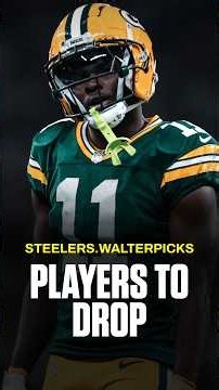 The players you can DROP from your fantasy rosters #football #nfl