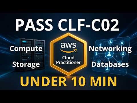 Master AWS CLF-C02: Compute, Storage, Networking, & Databases in less than 10 Minutes
