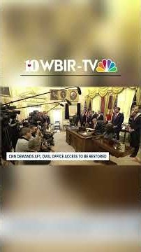 CNN threatens further legal action over White House media access