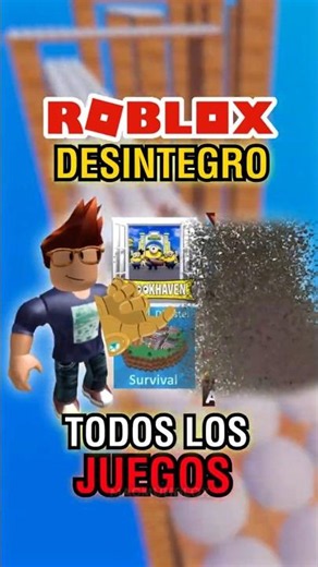 ROBLOX ACABA DE DESINTEGRAR TODOS LOS JUEGOS 😱💀