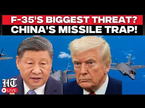 LIVE | China’s Cheap Missile Trap For F-35s: Could It Threaten America’s Air Superiority? | Trump