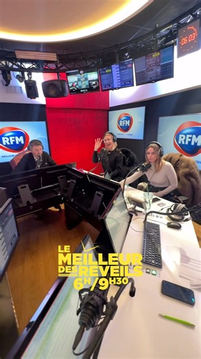 ⏰ Le #MeilleurDesRéveils avec Philippe Lellouche Officiel & toute l’équipe, vous accompagne jusqu’à 9h30 sur #RFM ! ✌️ | RFM
