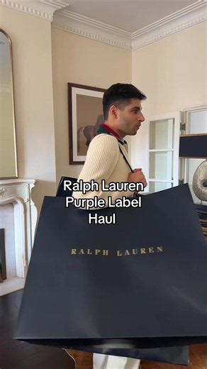 the best Ralph Lauren purple label haul! #fyp #ralphlauren #ralphlaurenpurplelabel #haul #luxuryhaul @Ralph Lauren