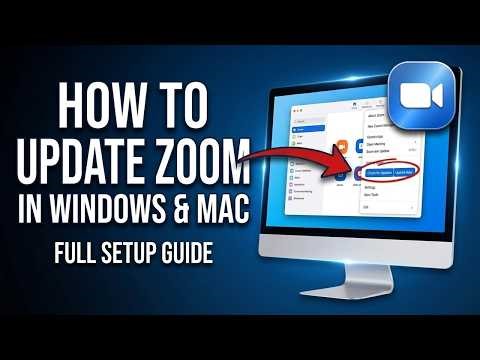 How to Update Zoom Workplace (2026 Official Desktop & Mobile Guide)