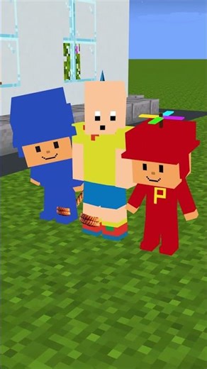 POCOYO CELEBRA AÑO NUEVO #shorts #minecraft #robux #roblox #pocoyo