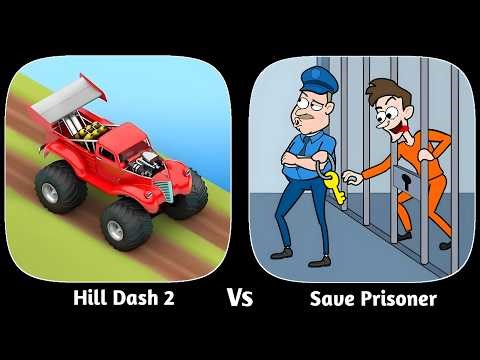 Save Prisoner Vs Hill Dash 2 - iOS Android Gameplay