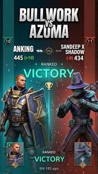 Bulwark DOMINATES Azuma! 🔥 Shadow Fight Arena Gameplay #SFA