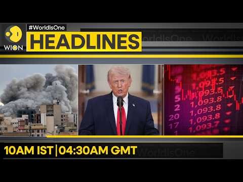 Trump Tells Allies: Show Courage & Seize Hormuz | Indian Stocks Crash After Trump's Speech |Headline