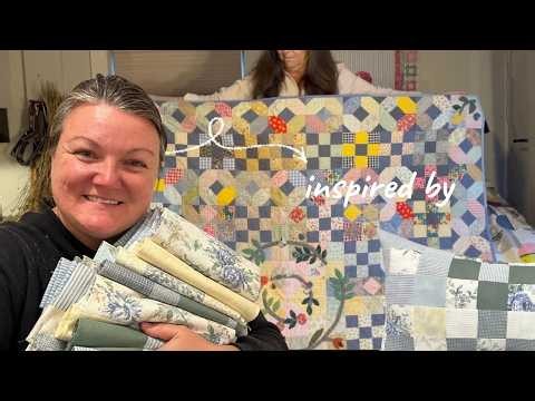 Inspired by our QUILT TOUR so I made MY FIRST QUILT PROJECT!