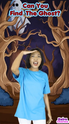 Can You Find The Ghost ? Halloween Song for kids Nursery Rhymes Keira Charma #halloween