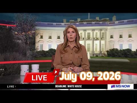 MSNBC Live : Morning Joe 7/09/2026 | MS NOW News Trump Today July 09, 2026