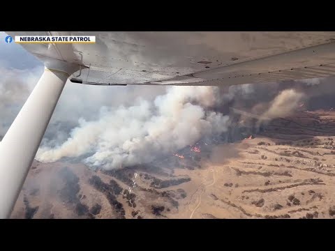 Largest wildfire in Nebraska history continues to burn