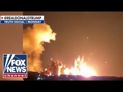 OVERNIGHT: US military obliterates Iranian ammo depot with bunker buster bombs