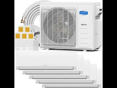 Review: ROVSUN 5 Zone Mini Split – 42000 BTU Whole Home Cooling!
