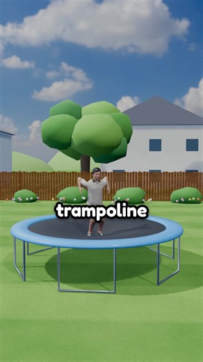 How to turn Your Yard into an Underground Trampoline Pit #Engineering #Trampoline #HowItWorks #Science #learnontiktok