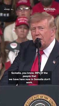 Trump Questions Somali Immigration, Says U.S. Should Take More Nordic Migrants
