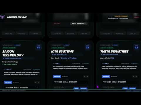 Cybersecurity Signal Intelligence: 3 Intercepts in 15 Seconds
