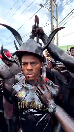The SCARY Truth Behind Grenada's Jab Jab Retual.....I Tried It And This Happened! 😱🇬🇩 #ishowspeed