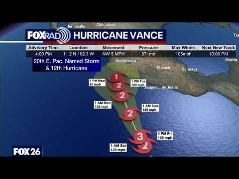 Tropical Weather Forecast: Tracking Hurricane Vance