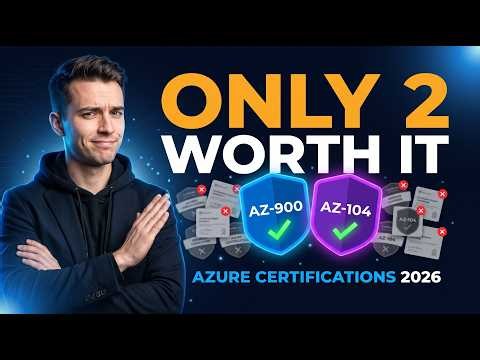 Azure Certifications 2026: Only 2 Are Worth Your Money (Skip the Rest)