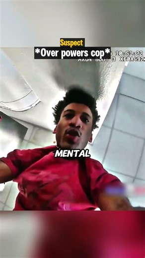 Man Fights Cop in Police Station