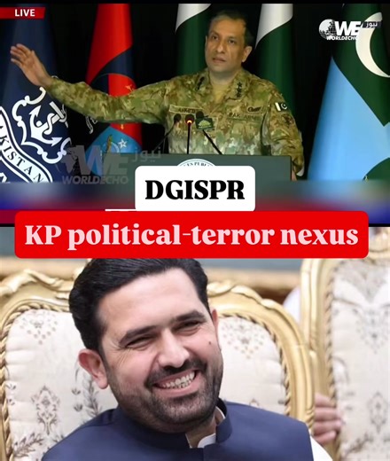 Inter-Services Public Relations (ISPR) Director General (DG) Lieutenant General Ahmed Sharif Chaudhry did not hold his punches as he aired clips of KP CM Sohail Afridi and said that Khyber Pakhtunkhwa (KP) was the province worst affected by terrorism due to a “political-criminal-terror nexus”.