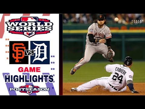 San Francisco Giants vs Detroit Tigers | Game 3 | MLB World Series 2012
