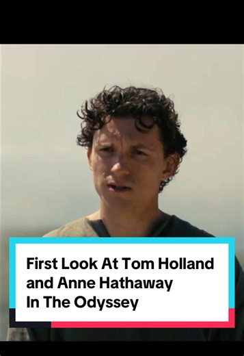 First Look at Tom Holland and Anne Hathaway in Christopher Nolan’s #TheOdyssey. #tomholland #annehathaway #firstlook #odyssey