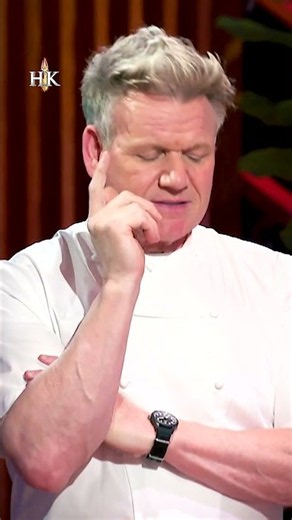 Did Anthony make a fatal mistake? 😬 #hellskitchen #gordonramsay