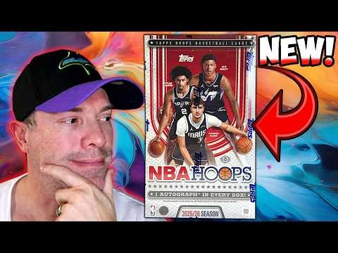 OPENING THE NEW 2025/26 TOPPS HOOPS HOBBY BOX - FIRST LOOK!
