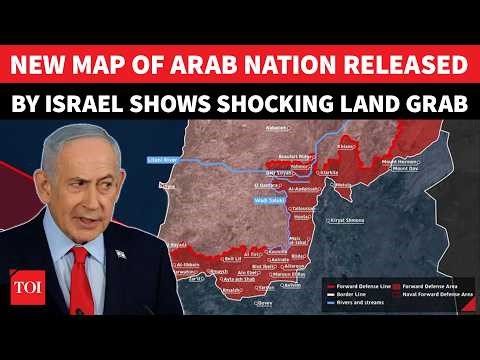 Israel’s ‘LAND LOOT’ Map Released; IDF Shows Troops Deep In Arab Nation| ‘Despite Truce, Bibi Sent…’