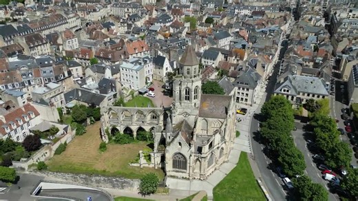 Normandy from above: A cinematic flight along the coast