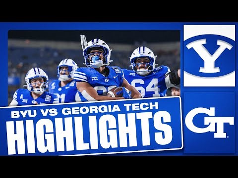BYU vs GEORGIA TECH | FULL GAME HIGHLIGHTS | BYU FOOTBALL
