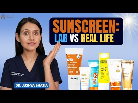 Sunscreen Science Nobody Tells You | In-Vivo Testing Explained || Dr. Sarin ||