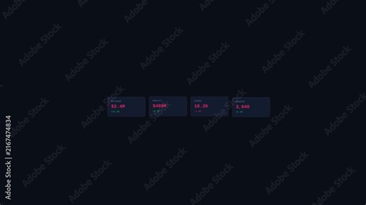 Motion graphics of a digital clock countdown timer with changing numbers and vibrant colors.