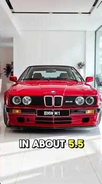 1979 BMW M1 Review | BMW’s First Supercar, Pure M Power & Timeless Design #carreview #autoreview