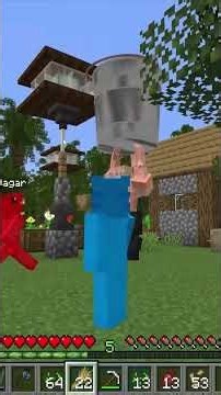 Cuidado con las pociones del aldeano! #dagar #macho #nacho #minecraft #minecraftchallenge #funny
